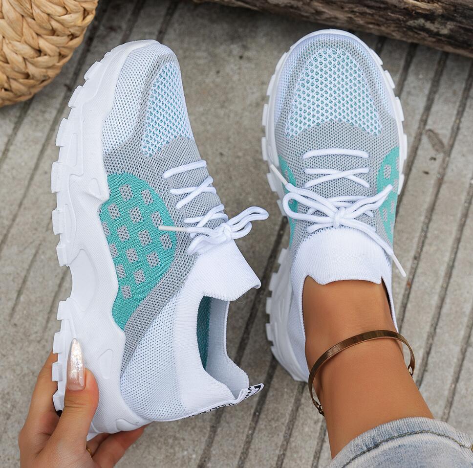 Women Shoes Tennis - Kadın Nefes Alabilen Örgü File Spor