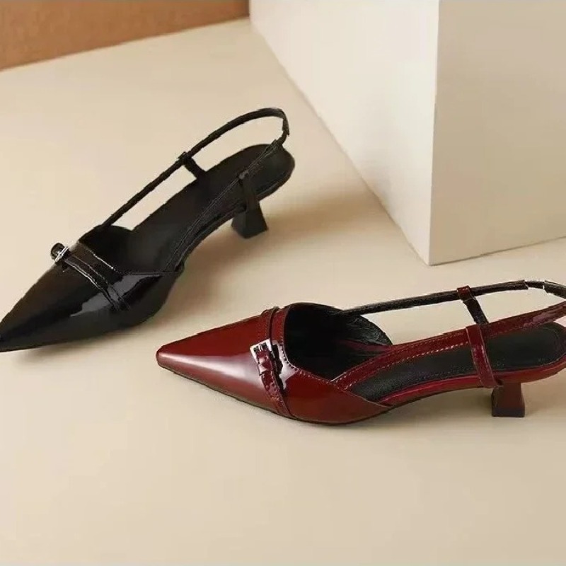 Women'S Shoes Quality - Kadın Sandalet Moda Sivri Alçak Topuklu