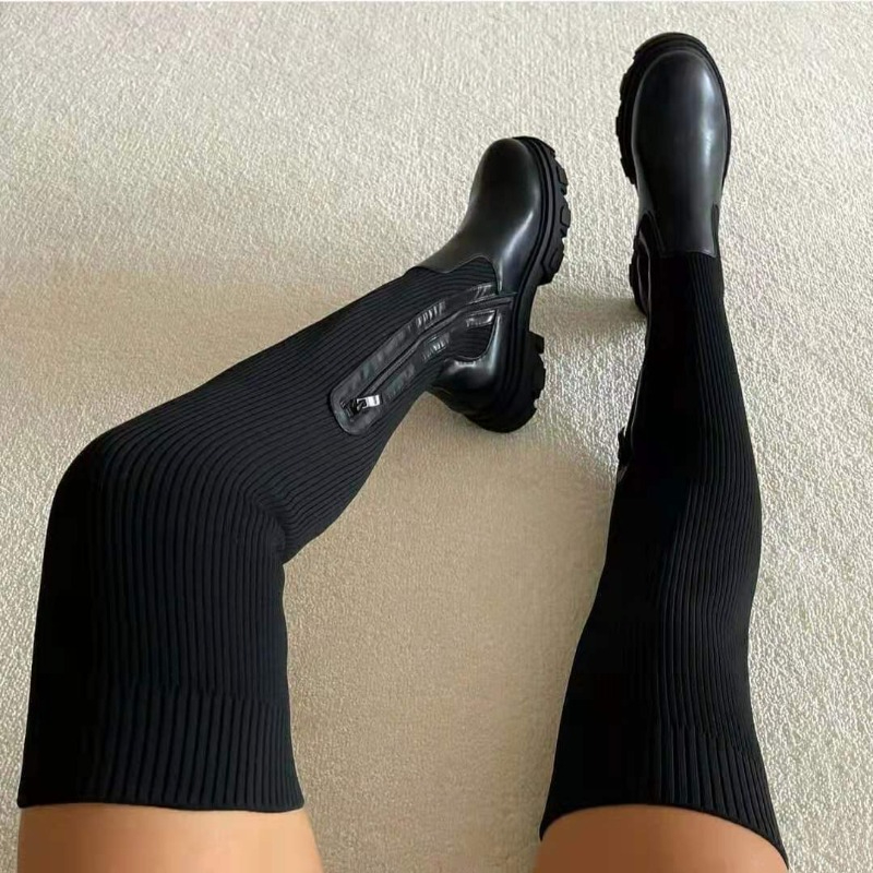 Sock Boot Women - 2025 Kış Ayakkabı Kadın Çorap Çizmeler