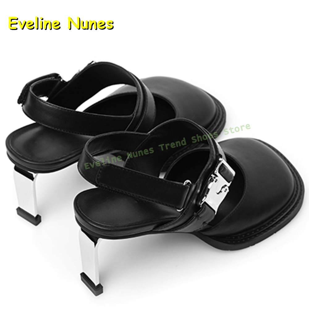 Kadın Siyah Kare Burunlu Tokal - Mule Slip On incelemesi ve fiyatı