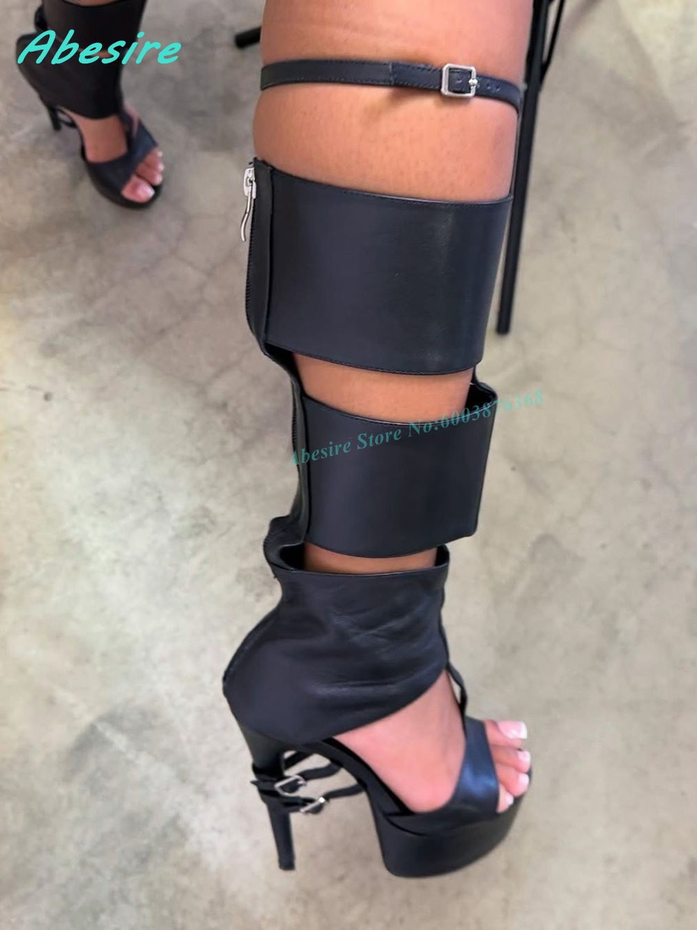 Kırmızı Suni Deri Kesimli Glad - Knee High Boots Women incelemesi ve fiyatı