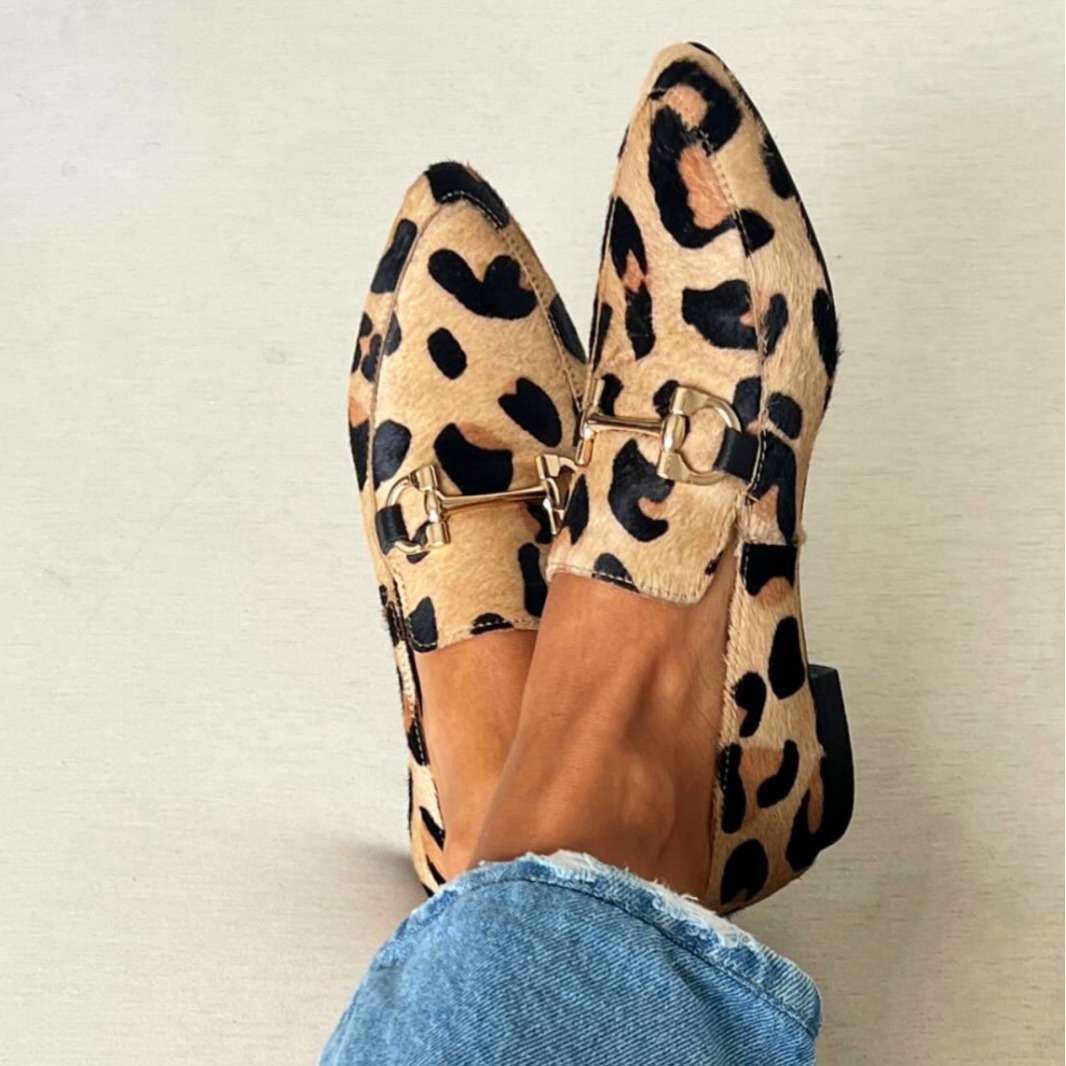 Büyük Beden 40-43 Leopar Desen - Mule Slip On incelemesi ve fiyatı