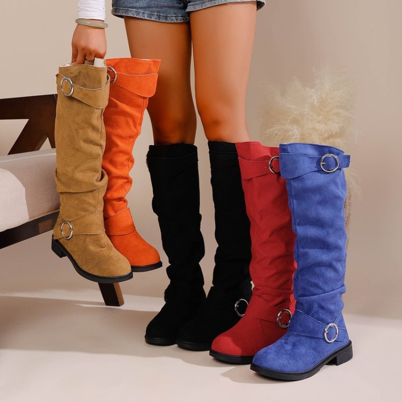 Vintage Batı Tarzı Diz Üstü Bo - Knee High Boots Women incelemesi ve fiyatı